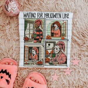 Waiting on Halloween like women’s tee